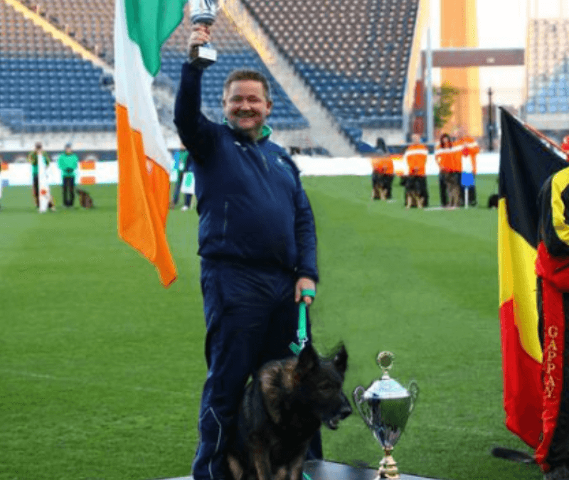 Paul Flanagan Sepp vom Haus Silma WUSV 2013 third place IGP Championship NePoPo